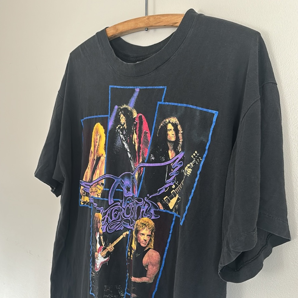 Vintage 1990 Aerosmith North American Pump Tour t-shirt - Picture 3 of 9